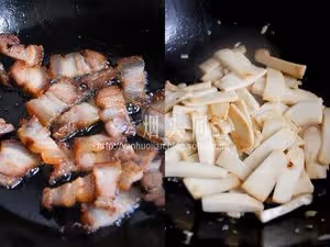 臘肉炒荷蘭豆