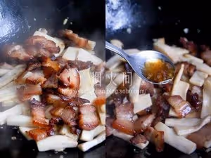 臘肉炒荷蘭豆