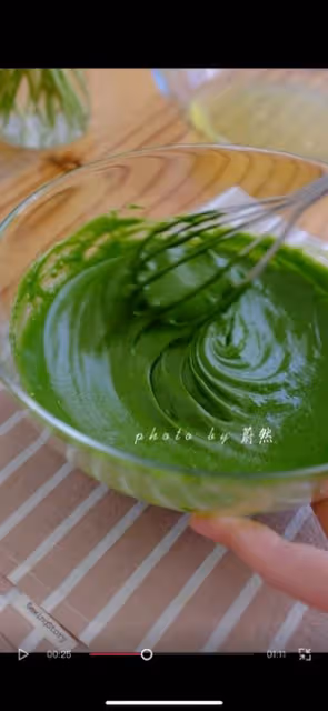 抹茶奶酪三明治蛋糕