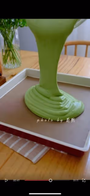 抹茶奶酪三明治蛋糕
