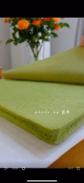 抹茶奶酪三明治蛋糕