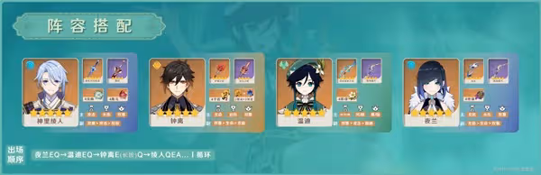 《原神》3.1版溫迪陣容搭配攻略