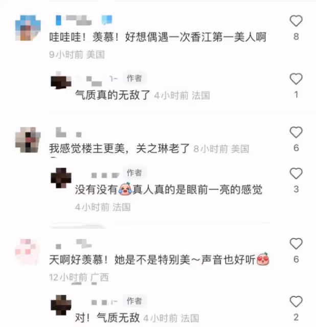 60歲關之琳現身法國街頭 身材白嫩豐腴