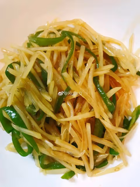 青椒土豆絲