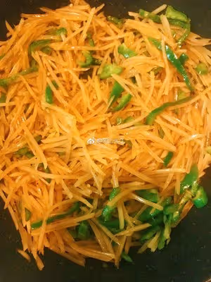 青椒土豆絲