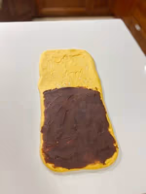 南瓜豆沙吐司