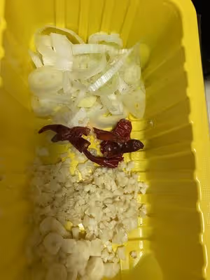 西紅柿豆角燜面
