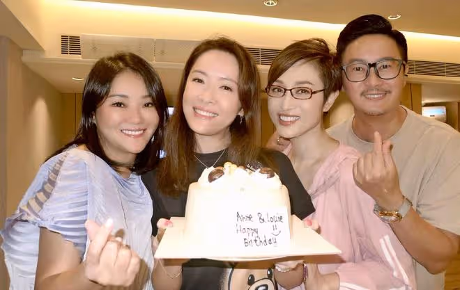 陳法蓉林漪娸為向海嵐慶生,三大港姐凍齡有術,都沒有生兒育女