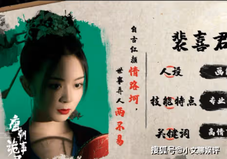 《唐朝詭事錄》裴喜君結局是什麼?裴喜君和盧凌風在一起了嗎