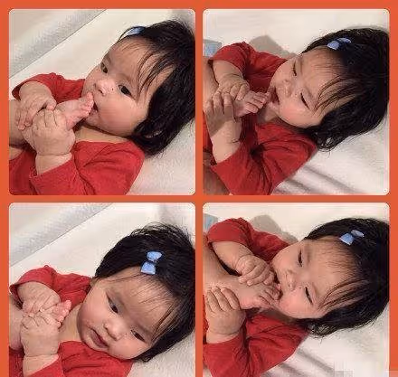 阿雅曬女兒近照!顏值不輸大S女兒小玥兒,萌起來可跟賈靜雯女兒咘咘匹敵