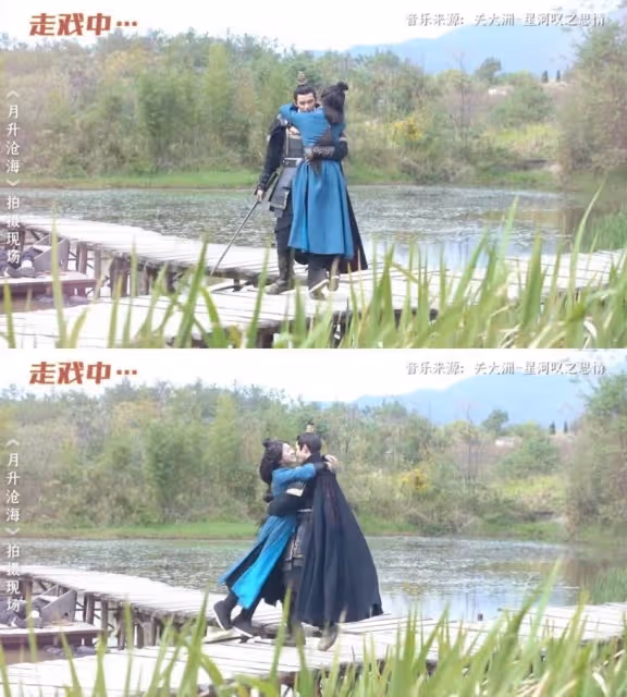 《星漢燦爛》8個「吳露可逃」值得狂嗑的理由!吳磊抱腰護妻Man爆,戲外同框甜度更高!