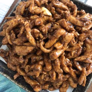 京醬肉絲（雞胸版）