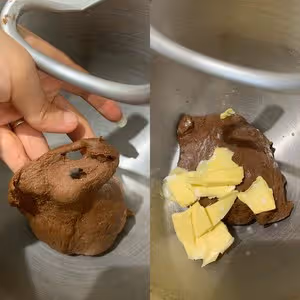 可可栗子軟歐包（內附栗子餡做法）