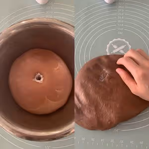 可可栗子軟歐包（內附栗子餡做法）