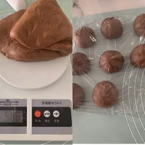 可可栗子軟歐包（內附栗子餡做法）