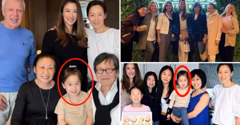 謝婷婷首度公開3歲女兒正面照，非混血兒，長得像謝霆鋒倆兒子