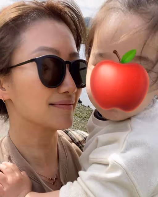 謝婷婷首度公開3歲女兒正面照,非混血兒,長得像謝霆鋒倆兒子