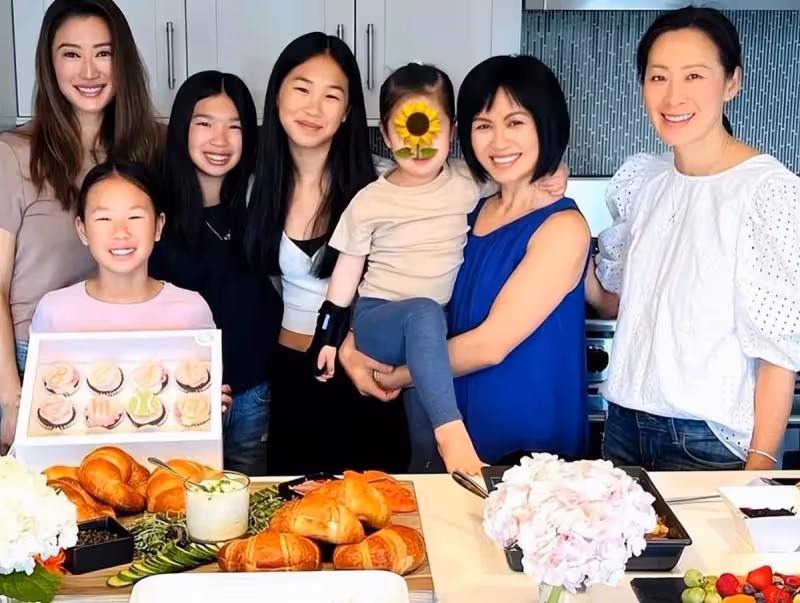 謝婷婷首度公開3歲女兒正面照,非混血兒,長得像謝霆鋒倆兒子