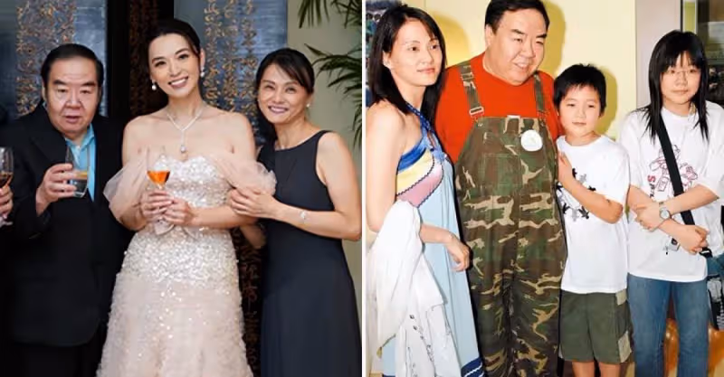 71歲「肥貓」鄭則仕參加陳煒婚禮，攜小14歲妻子一同出席，多年罕露面，氣質非常大方優雅