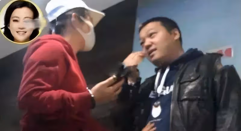 43歲郝蕾現身養生會所被拍，體態豐腴皮膚白皙，獲新男友甜蜜陪伴