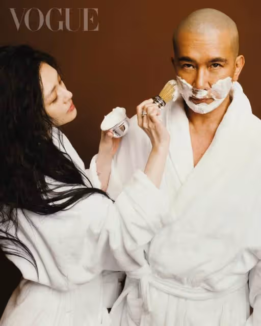 大S具俊曄夫婦首登雜誌！含手指咬臉頰高甜互動，婚後細節大曝光