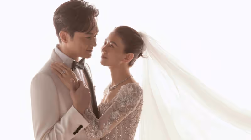 無以倫比的美麗！張智霖、袁詠儀婚紗照曝光