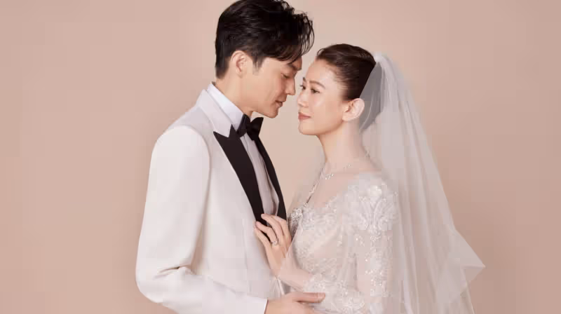 無以倫比的美麗！張智霖、袁詠儀婚紗照曝光
