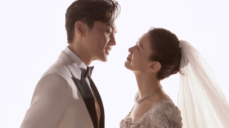 無以倫比的美麗！張智霖、袁詠儀婚紗照曝光