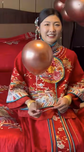 恭喜！奧運冠軍徐夢桃王心迪大婚，國慶期間辦豪華婚禮眾星送祝福