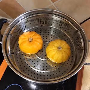 南瓜蒸蛋 太陽果燉牛奶蛋