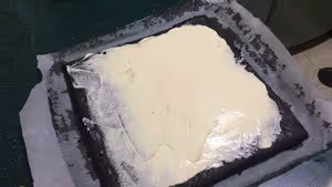 黑黑卷——竹炭蛋糕卷