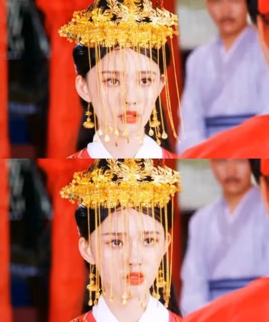 吳謹言節目中扮演趙敏,卻被林允的周芷若所驚豔,網友:古裝真的美!