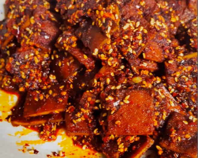 下酒解饞小零食之麻辣豆乾