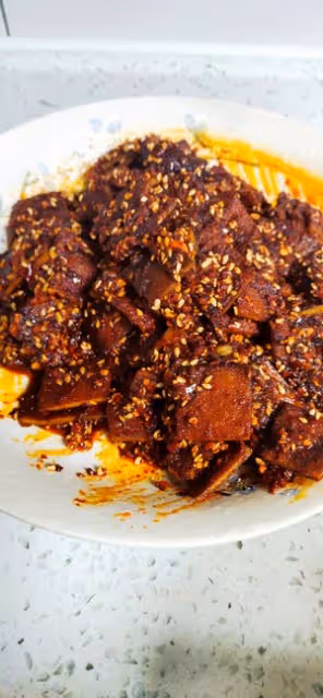 下酒解饞小零食之麻辣豆乾