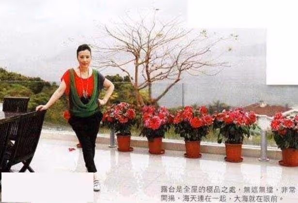 參觀汪明荃香港的家，房子四周毫無遮擋，屋內每個位置能看到海景
