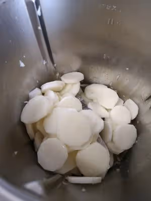不用焯水少油的  醬汁淮山                            （小美版）