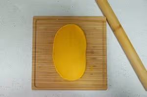 超柔軟的胡蘿蔔餐包