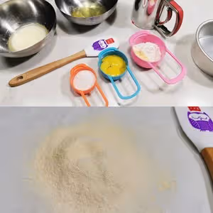 粗糧細作 玉米面戚風～低脂健康！
