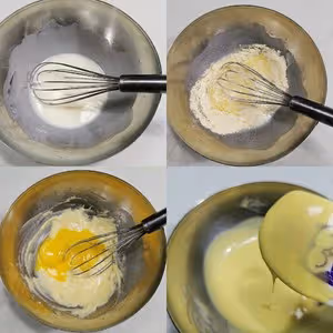 粗糧細作 玉米面戚風～低脂健康！