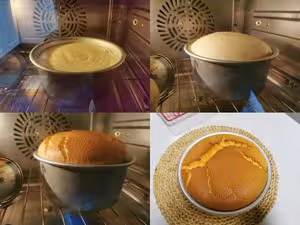 粗糧細作 玉米面戚風～低脂健康！