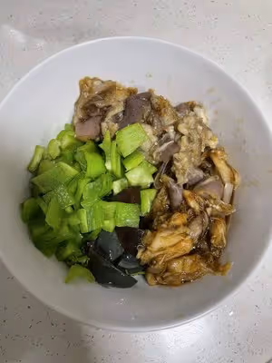 擂椒茄子 無油健康減脂餐