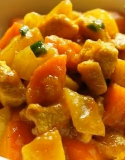 下飯的咖喱雞肉土豆