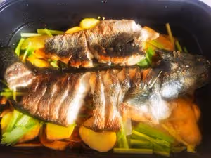 烤魚——只用摩飛鍋就夠了