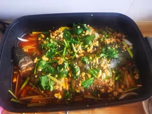 烤魚——只用摩飛鍋就夠了