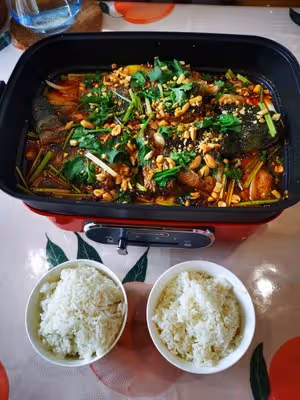 烤魚——只用摩飛鍋就夠了