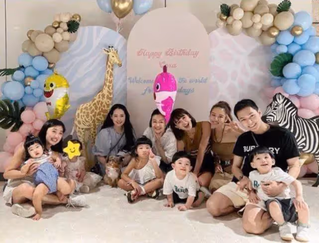 郭碧婷為兒子舉辦百日宴 未看到向佐