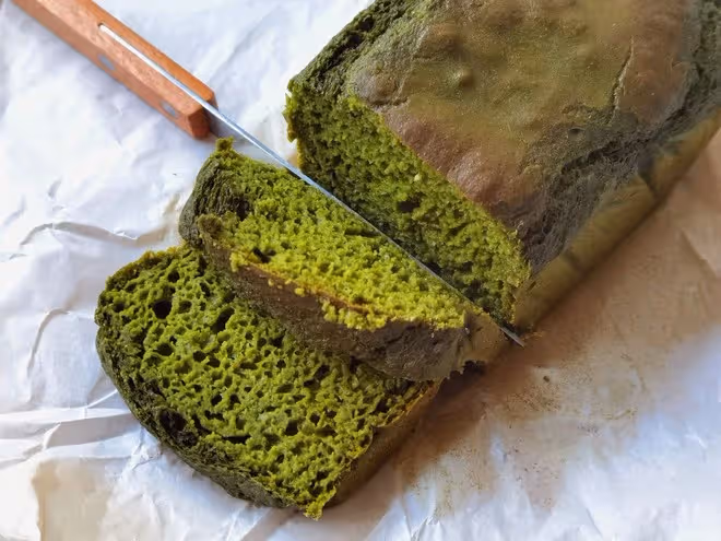 無油無蔗糖/抹茶豆腐快手蛋糕