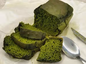無油無蔗糖/抹茶豆腐快手蛋糕