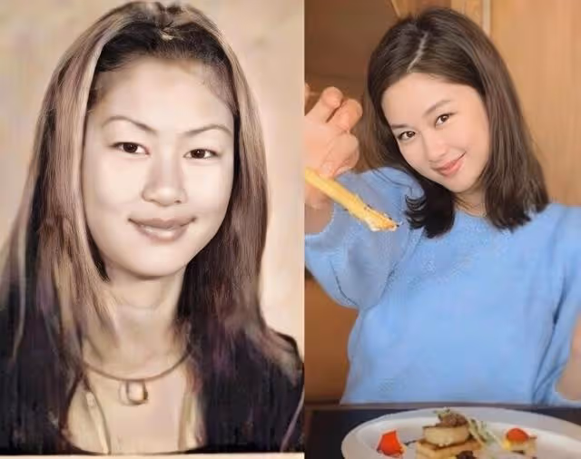 TVB前知名甜美女星曬泳裝玩水照,保養似少女,白滑大長腿搶鏡