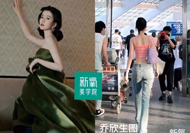 熱巴和喬欣瘦到一碰就碎也太厲害!服裝界的身材PUA何時放過我們?